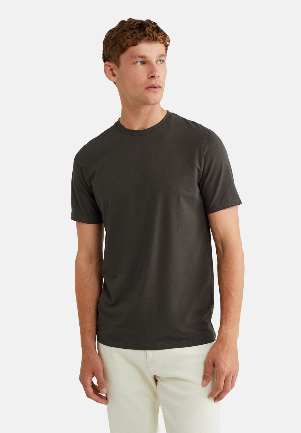 

Базовая футболка WE Fashion, темно-серый