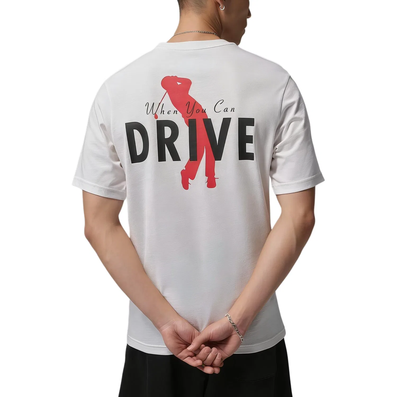 Спортивная футболка Dri Fit Golf для мужчин Jordan, White — фото 3