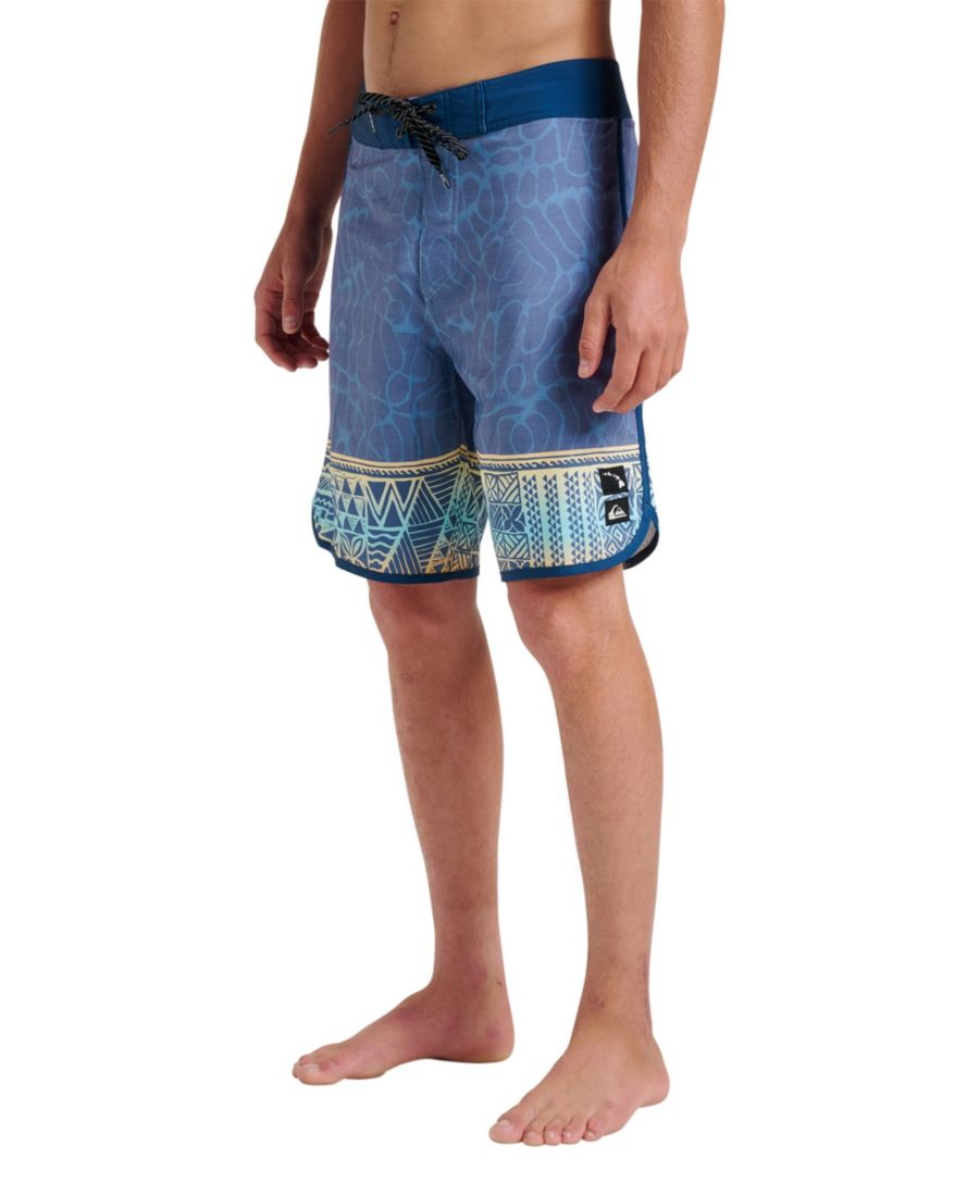 

Мужские шорты для серфинга Surfsilk Hi Tribal Scallop Boardshorts Quiksilver, China blue