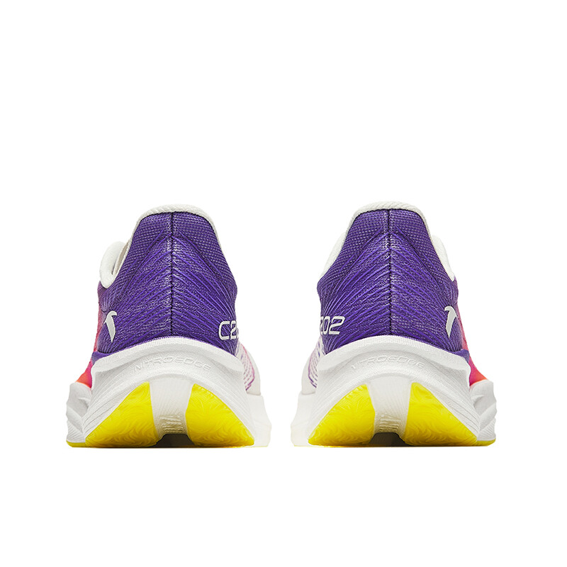 Коллекция беговых кроссовок для мужчин с низким верхом Speed Yellow/grass Purple Anta — фото 4