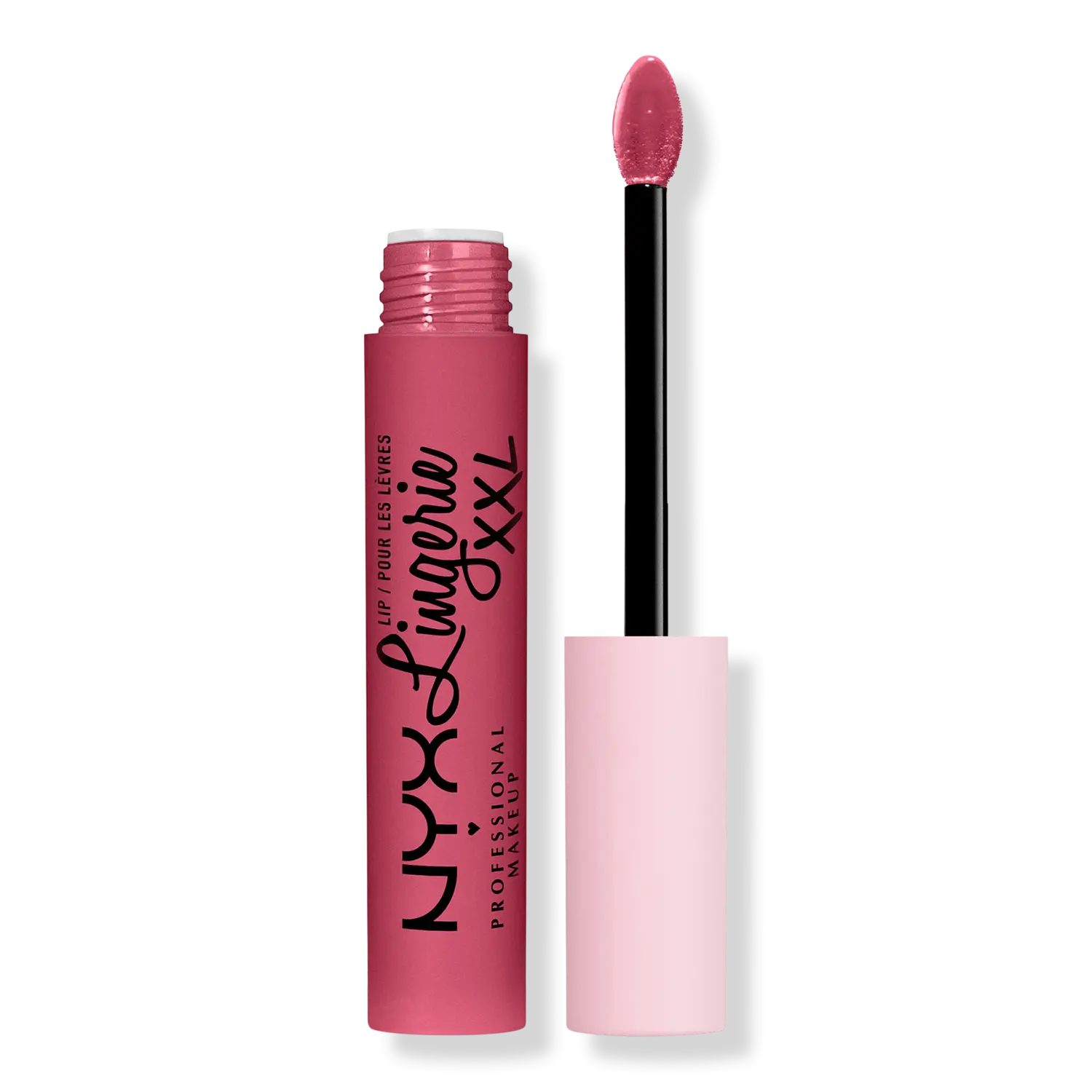 

Жидкая матовая помада Lip Lingerie XXL, стойкая NYX Professional Makeup, Pushed Up (purple mauve)