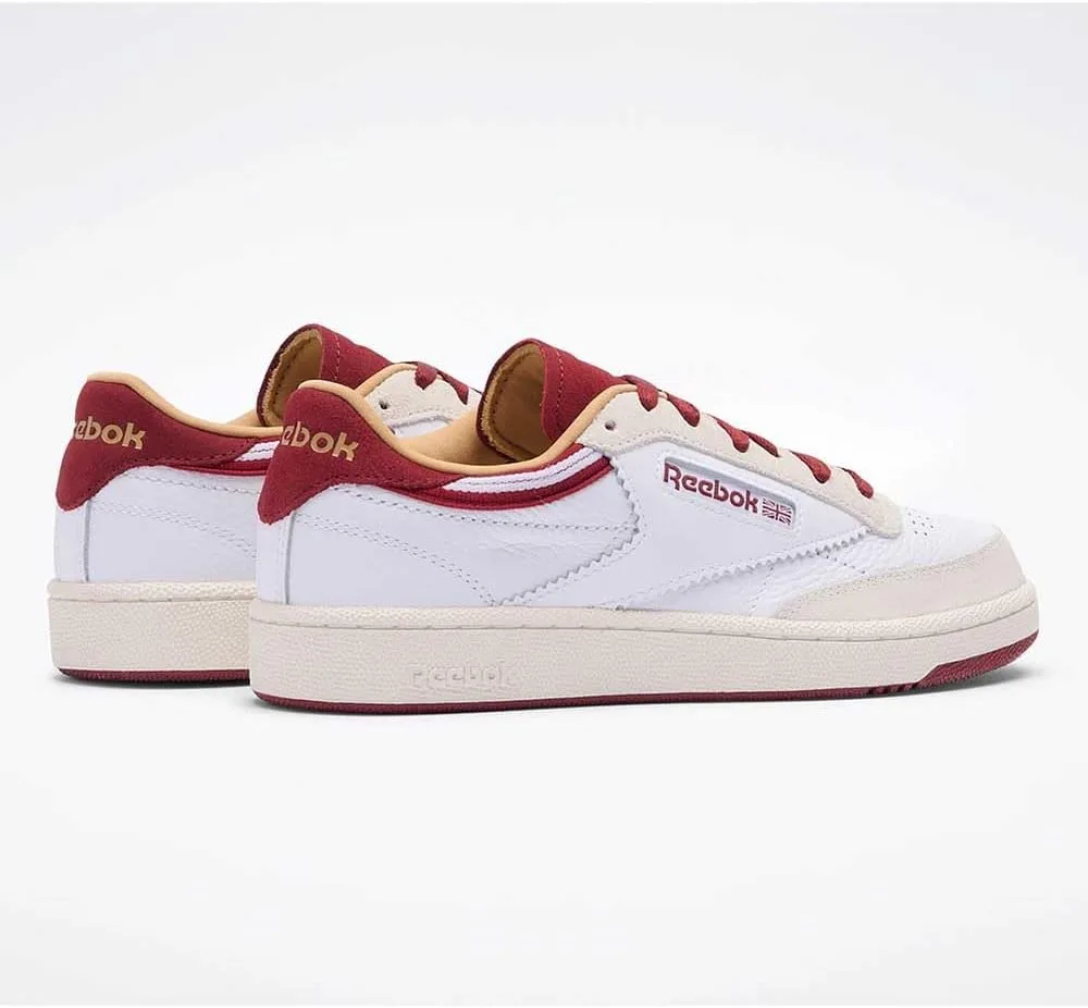 Кроссовки Reebok Unisex Glide Ripple Clip, белый/красный — фото 4