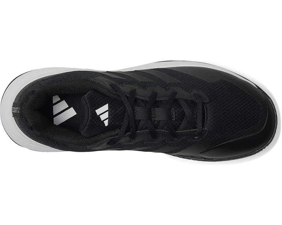 Кроссовки adidas Game Court 2 Tennis Shoes, цвет Core Black/Core Black/Grey Four — фото 2