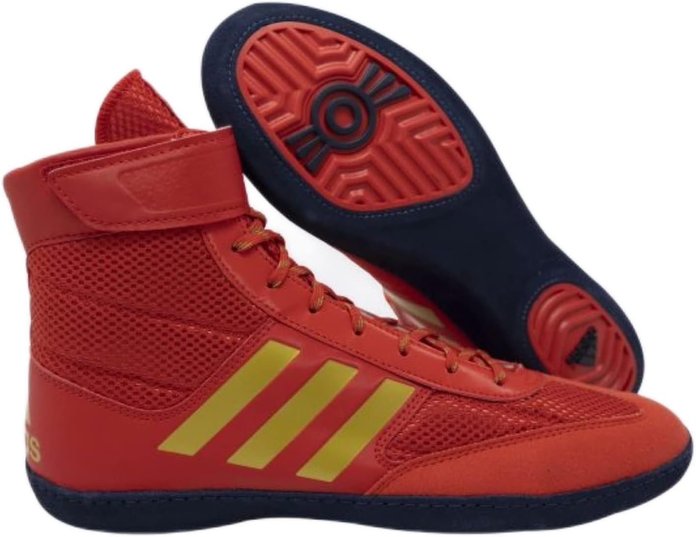 

Мужские кроссовки Adidas Combat Speed 5, красный/синий/золотой/темно-синий