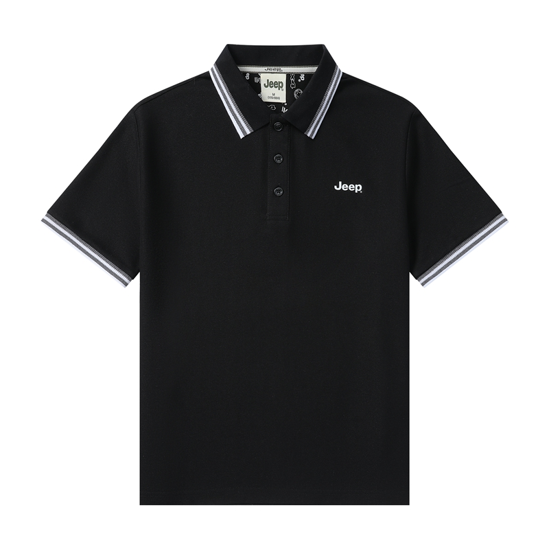 

Футболка-поло Unisex Polo Collar Moderate Jeep, черный