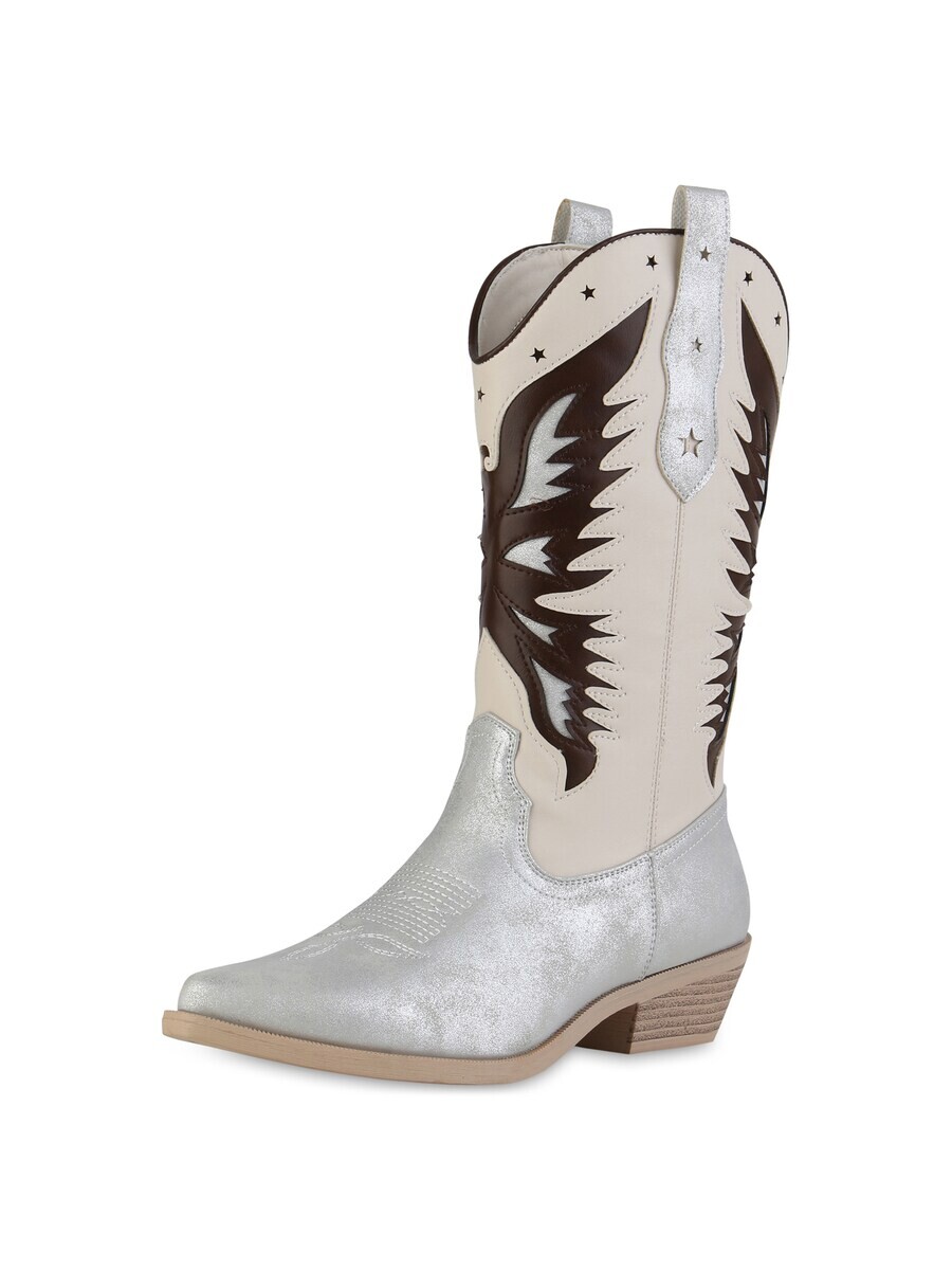 

Ботинки Van Hill Cowboy Boots, серебряный