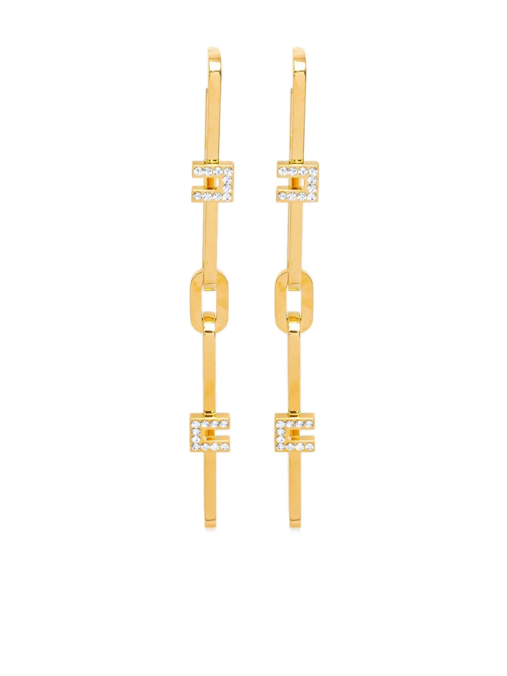 

Серьги с кристаллами Elisabetta Franchi, золотой