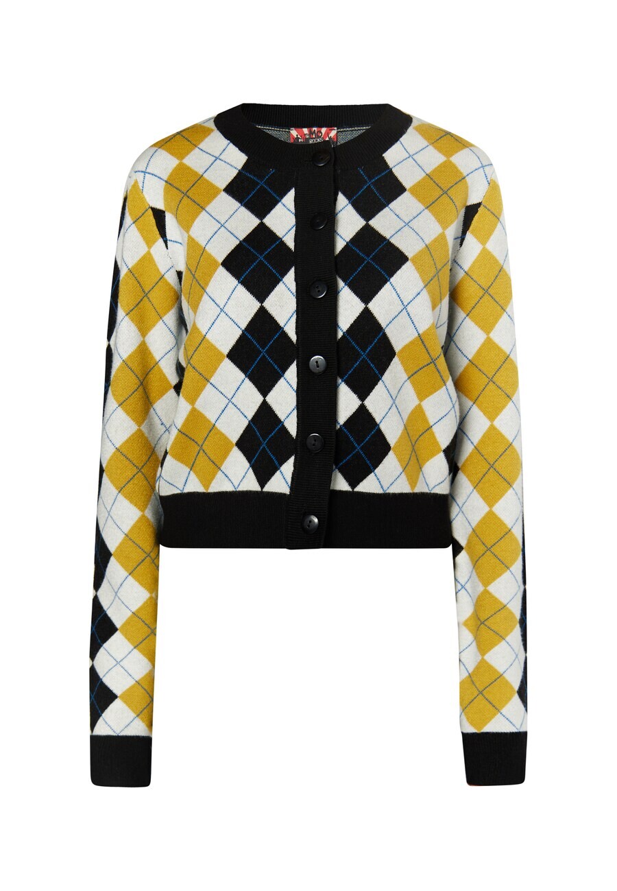 

Вязаный кардиган myMo ROCKS Knit Cardigan Blonda, черный