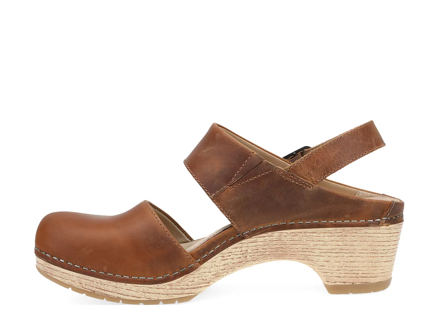 Сабо Lucia Clog Dansko, цвет tan — фото 3