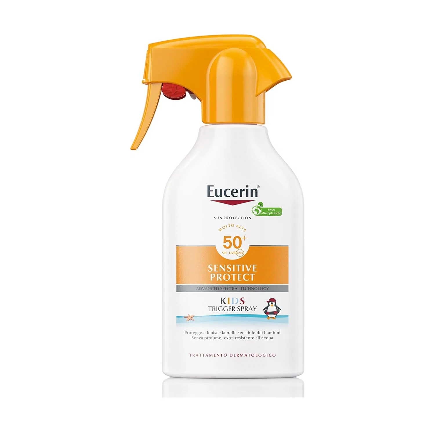 Детский солнцезащитный спрей «Sensitive Protect Kids Trigger Spray» SPF 50+ от Eucerin, 250 мл Eucerin