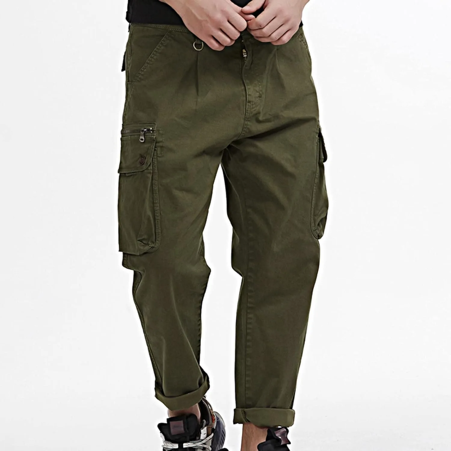 Рабочие штаны Cargo для мужчин, Regular Fit, тактические — фото 3