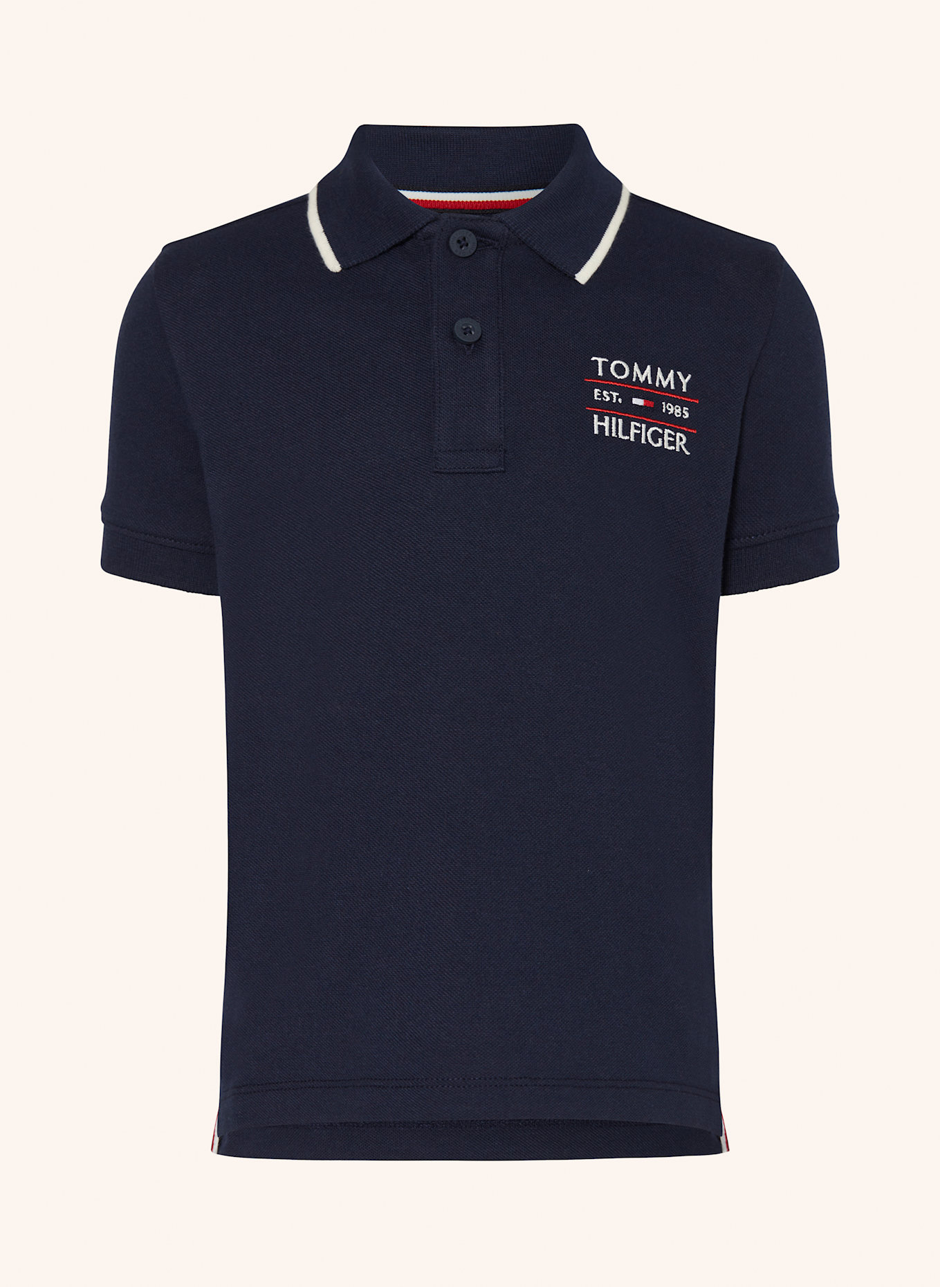 

Рубашка поло из пике Tommy Hilfiger, синий