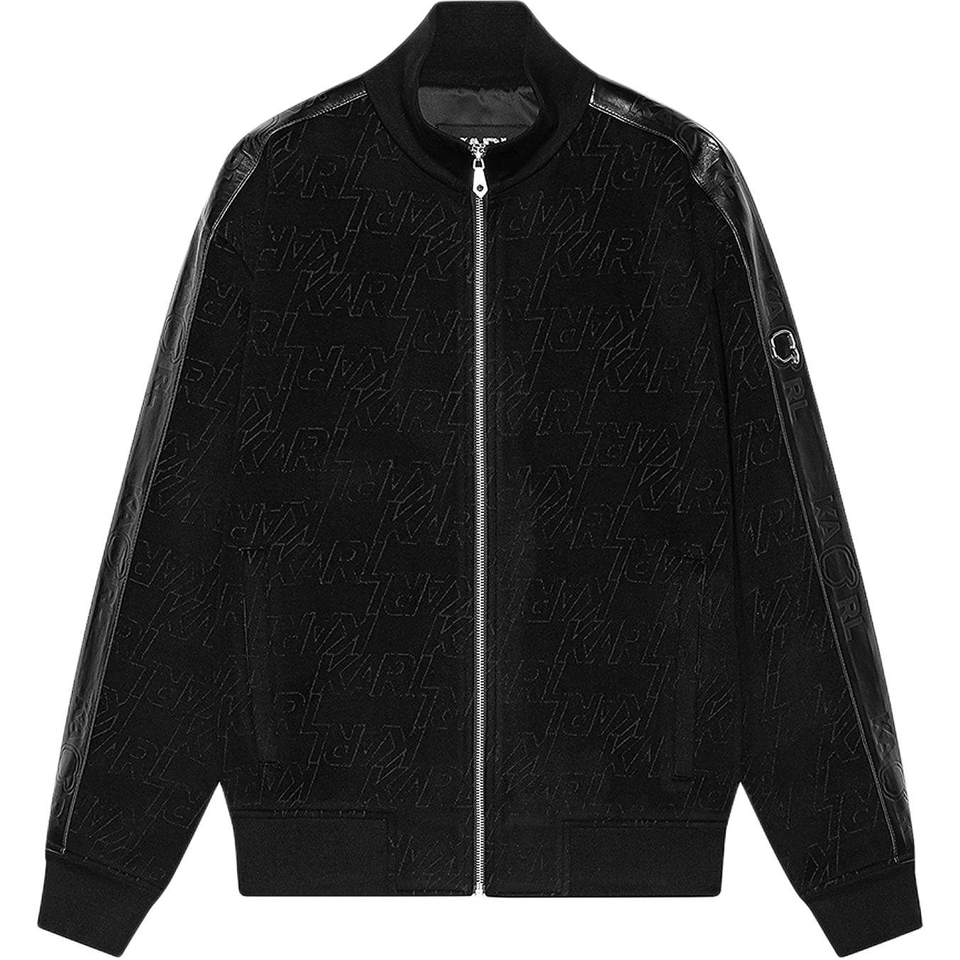 

KARL LAGERFELD / Karl Lagerfeld Jeans Бейсбольная куртка KARL LAGERFELD FW25, Black