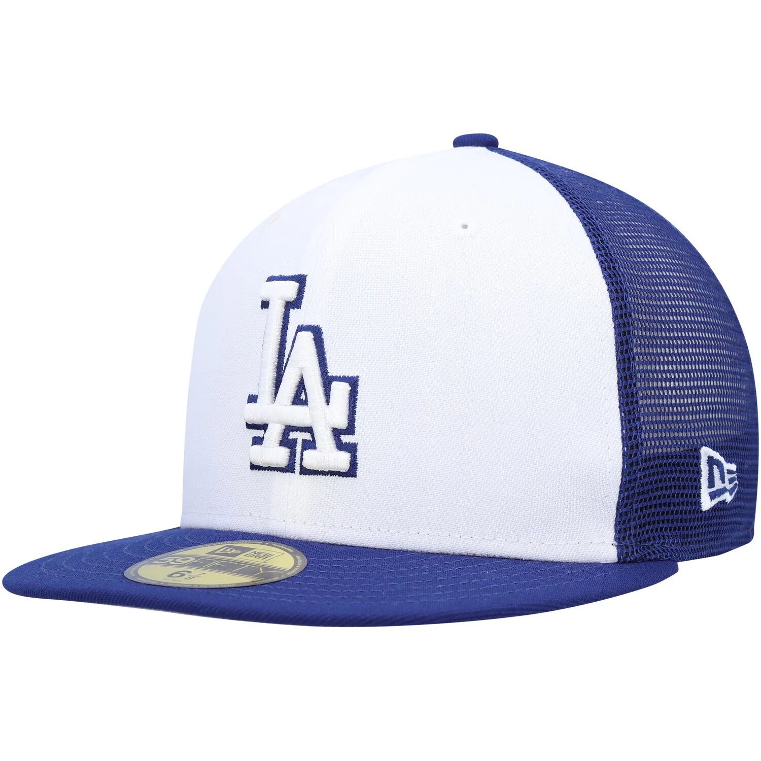 

Мужская кепка New Era Royal/White Los Angeles Dodgers 2023 для тренировок на поле 59FIFTY Облегающая шляпа