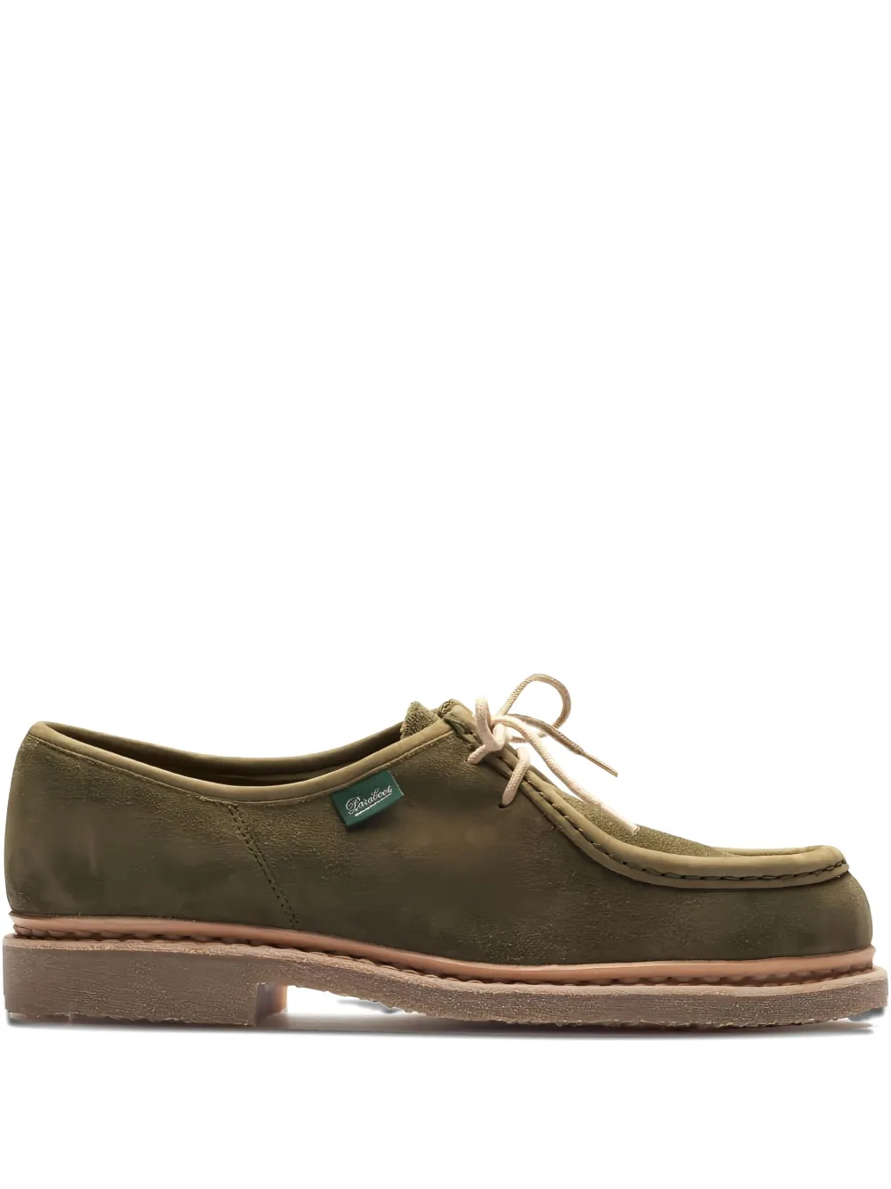 

Замшевые туфли Micka на шнуровке Paraboot, коричневый