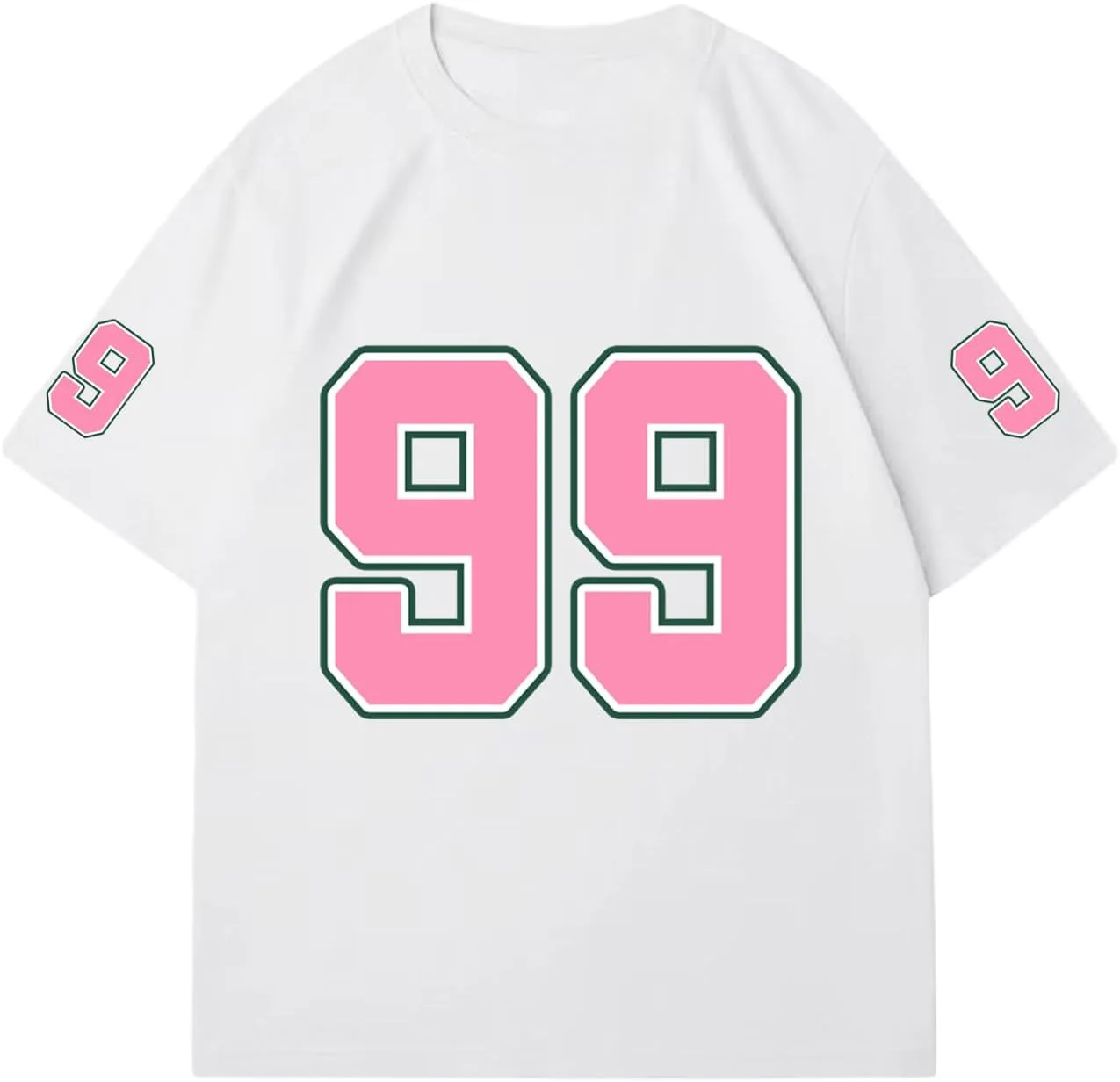 

SweatyRocks мужская футболка jersey oversized с принтом