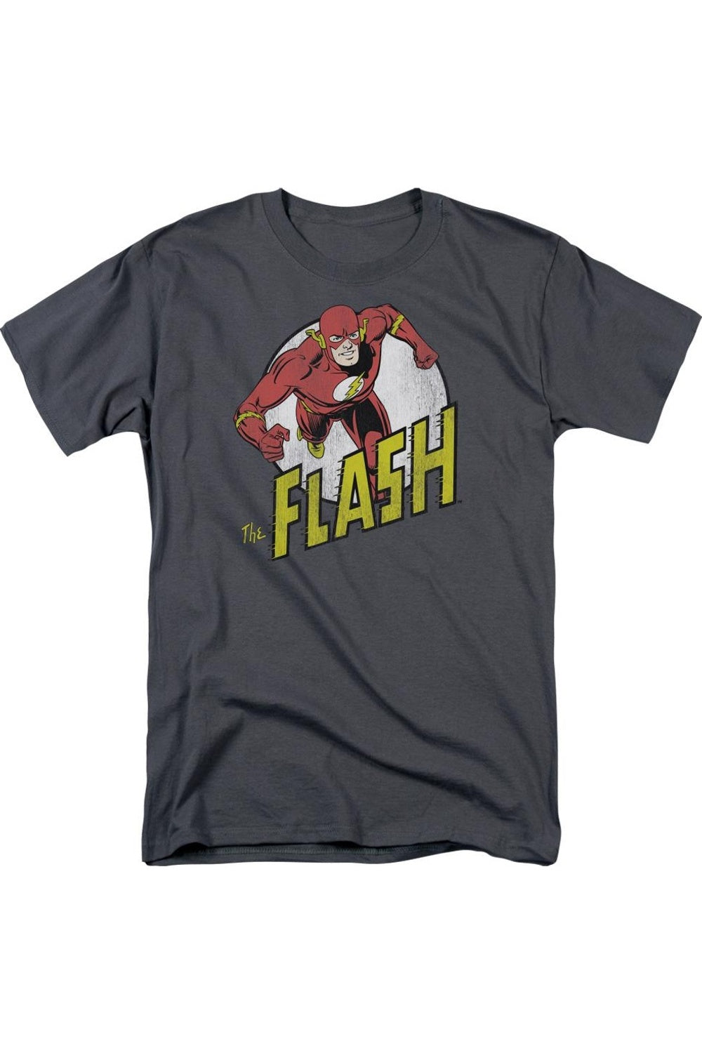 

Футболка с коротким рукавом для взрослых DC Comics Flash Run Flash Run Gildan, цвет charcoal