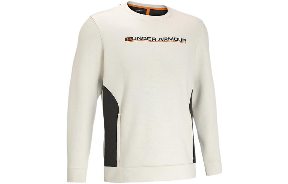 

Толстовка Summit мужская бежево-желтая Under Armour