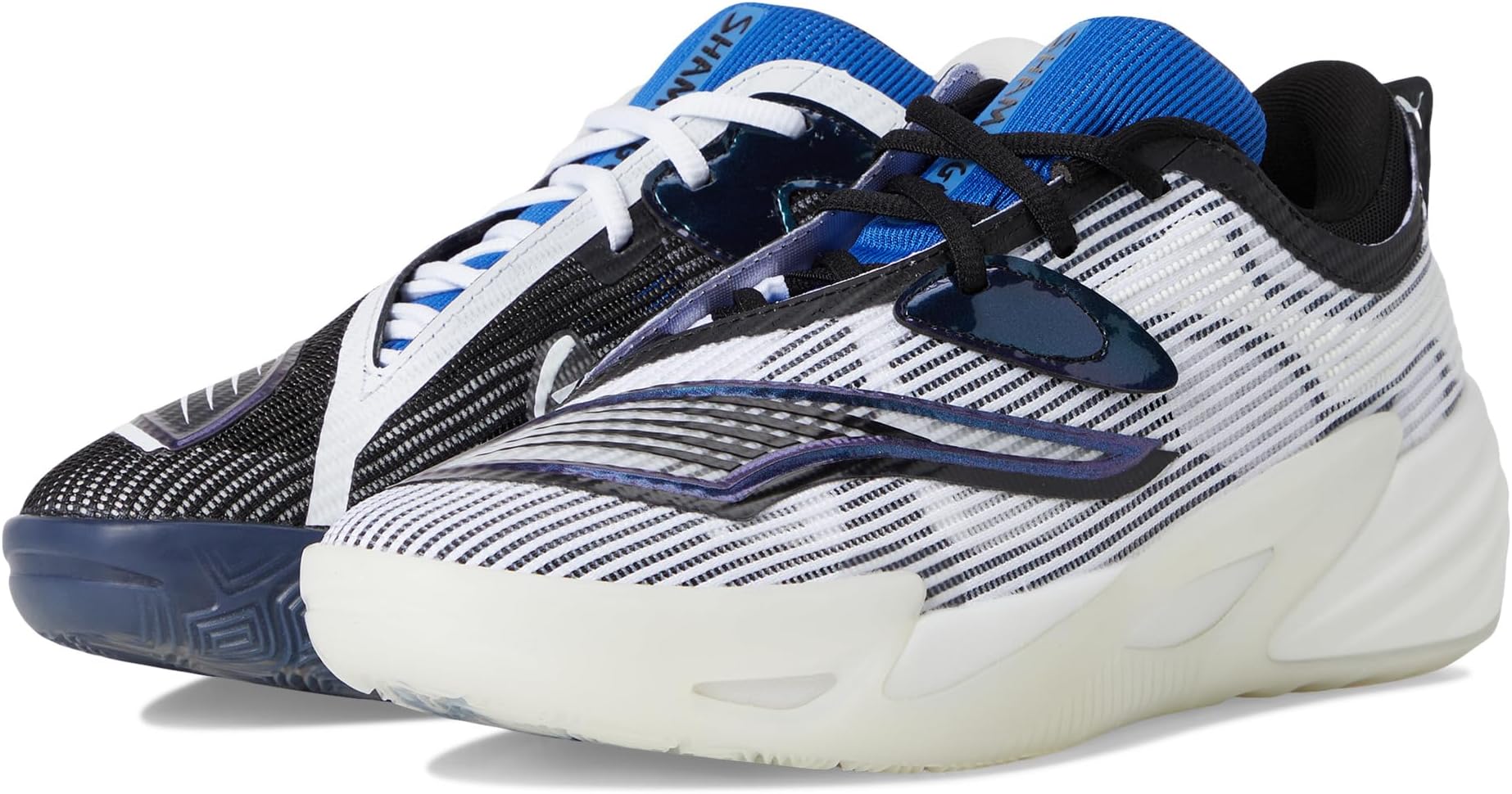 

Кроссовки PUMA All-pro Nitro Shammgod Basketball Shoes, цвет White/Black