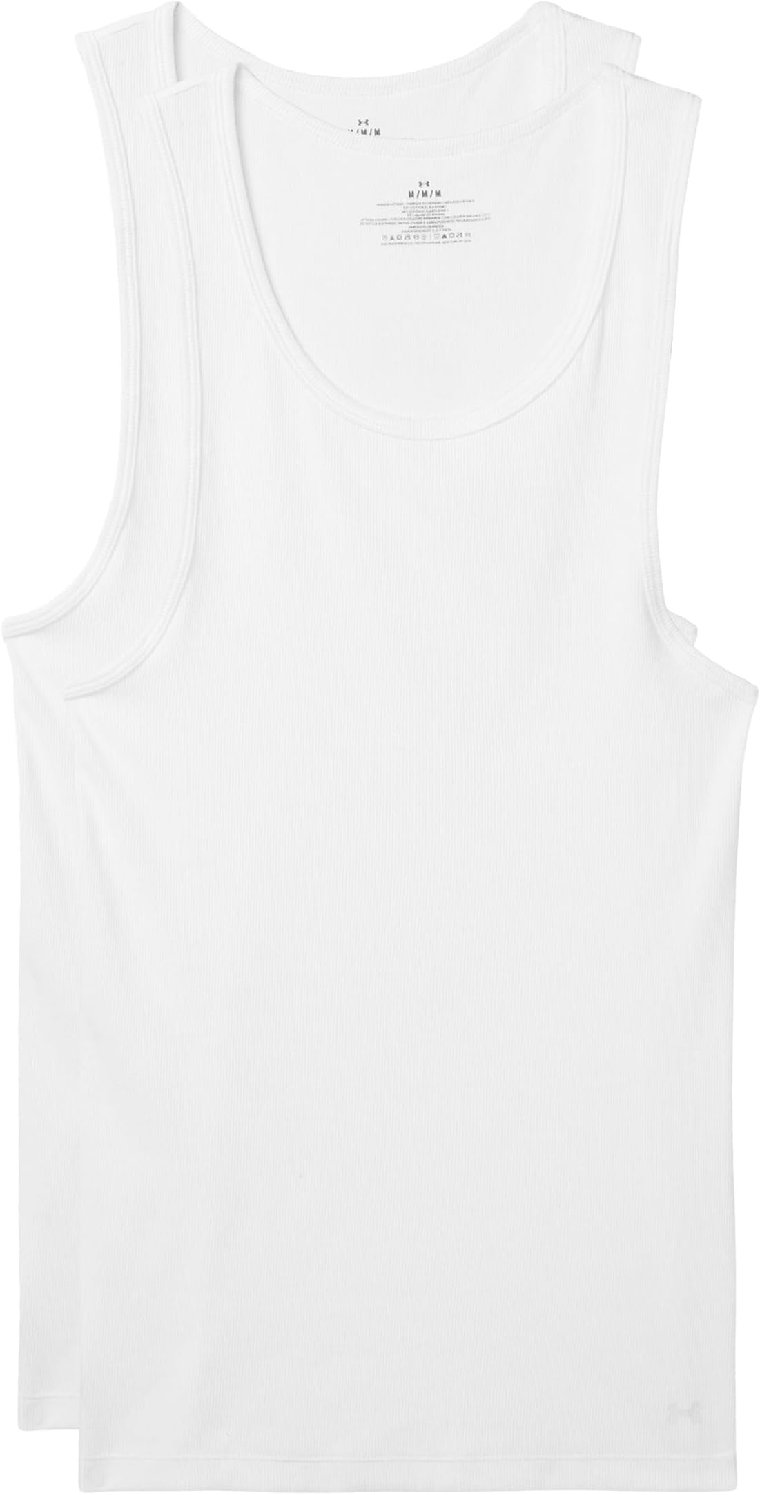 

Топ Under Armour Perf Cotton Tank 2-Pack, белый
