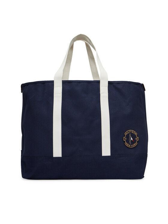 

Сумочка Th Summer Tote AM0AM13557 Tommy Hilfiger, синий