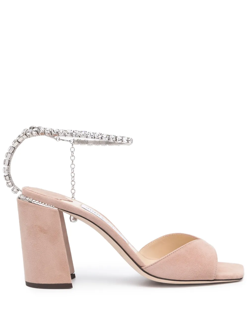 Босоножки Saeda 85 JIMMY CHOO, нейтральный
