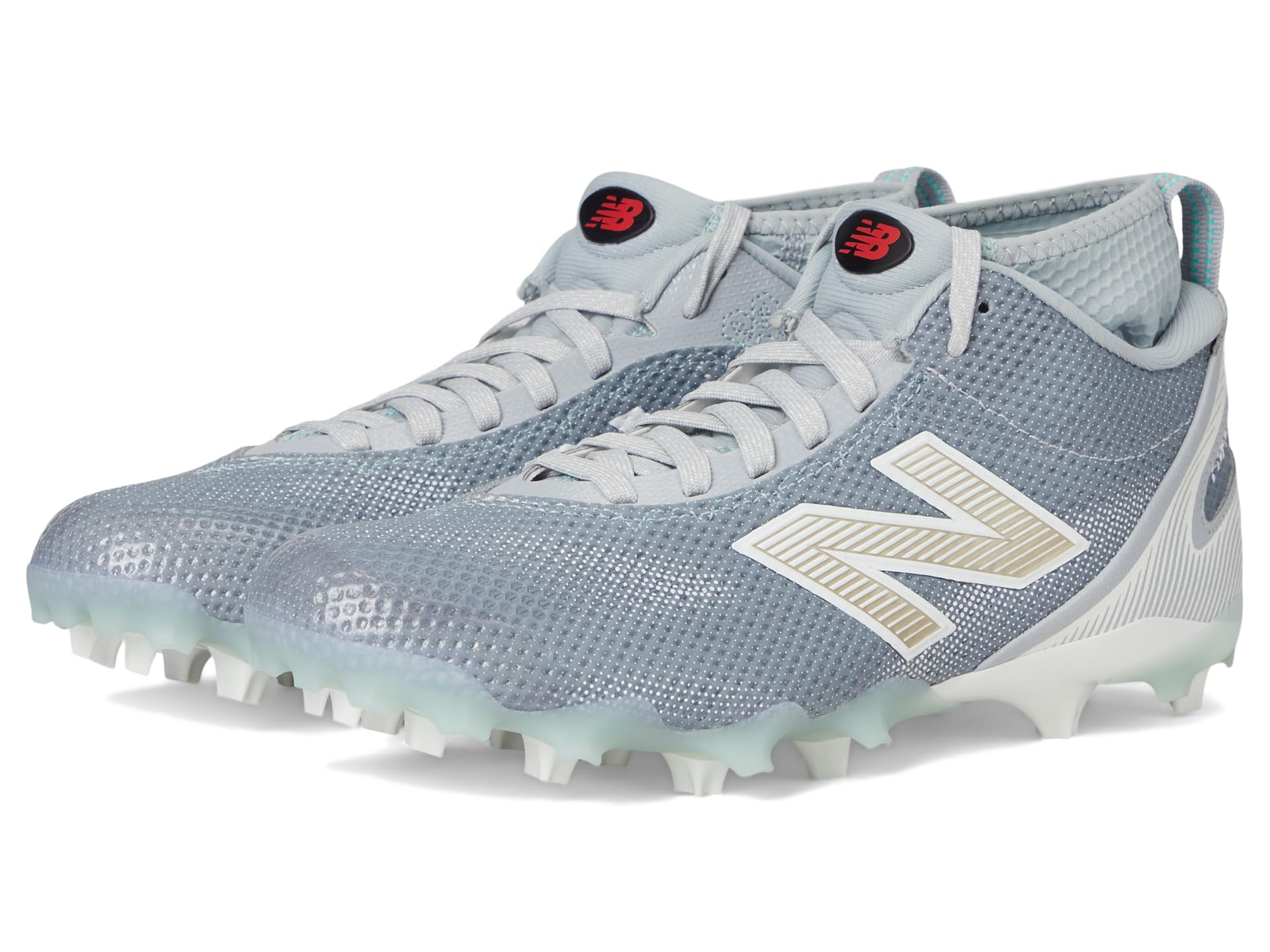 

Кроссовки New Balance FreezeLX V5 Lacrosse Cleatss, цвет Grey/White