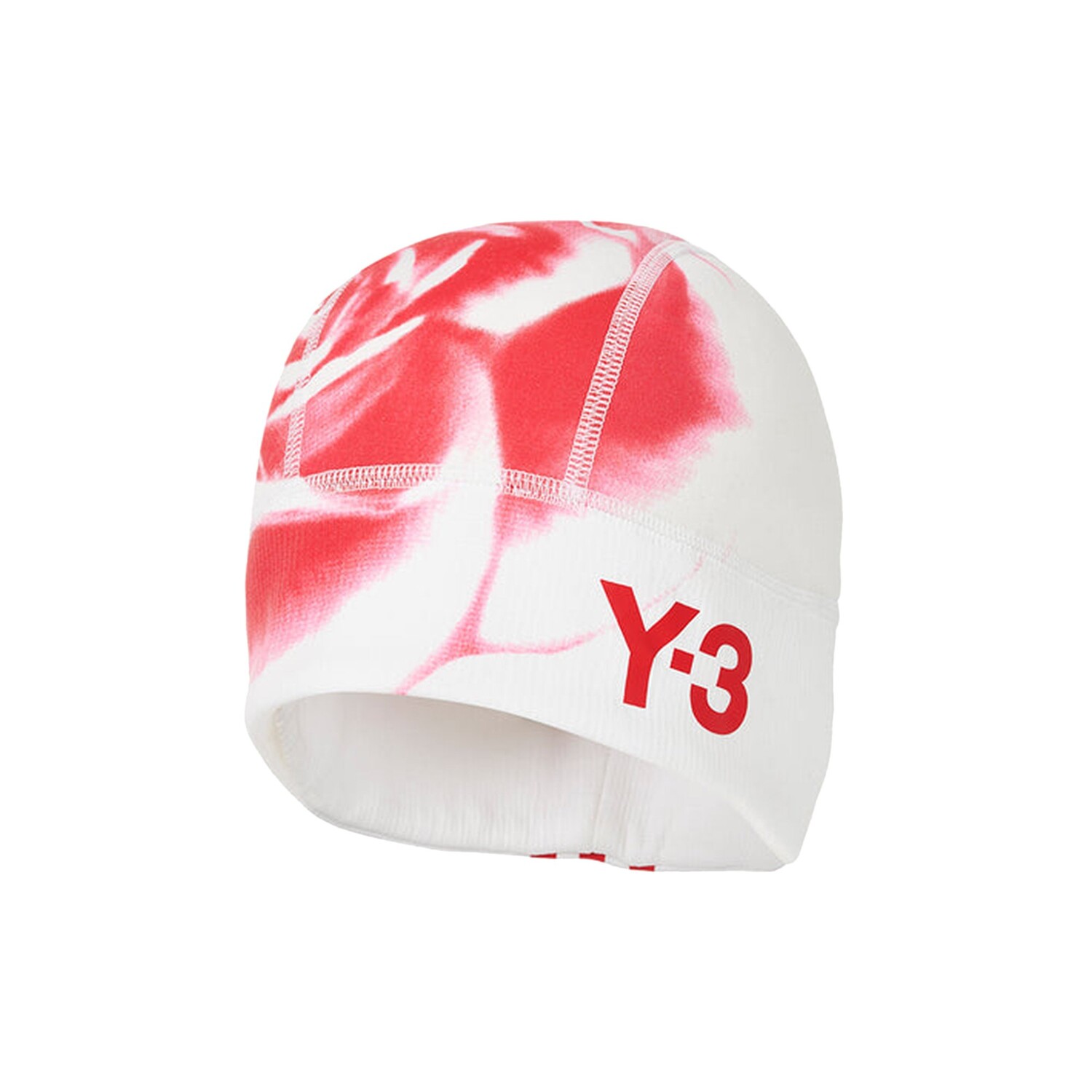 

Шапка-бини Y-3 x Palace, Белая/Красная