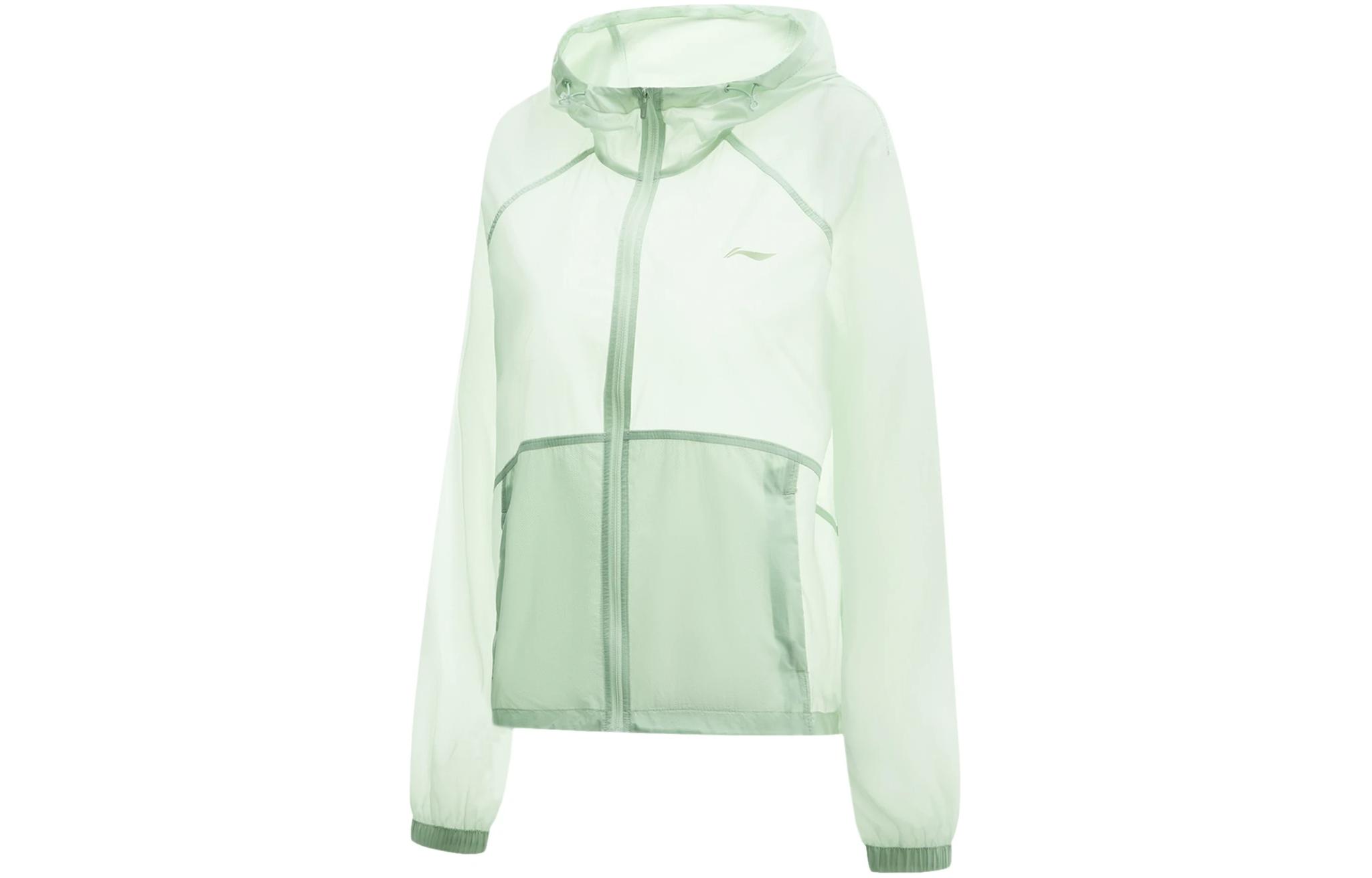 

LINING Женская водонепроницаемая одежда для фитнеса с защитой от солнца в цвете мороженого, Ice Fat Green