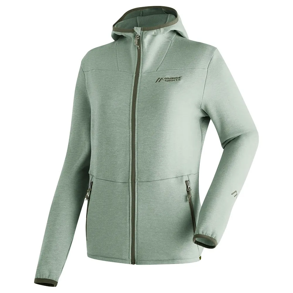 

Флис Maier Sports Fave W full zip, зеленый