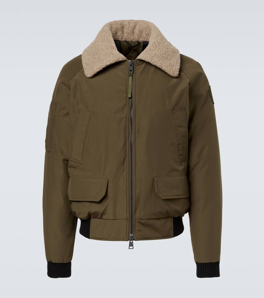 

Куртка-бомбер с пуховым утеплителем Canada Goose, Military Green