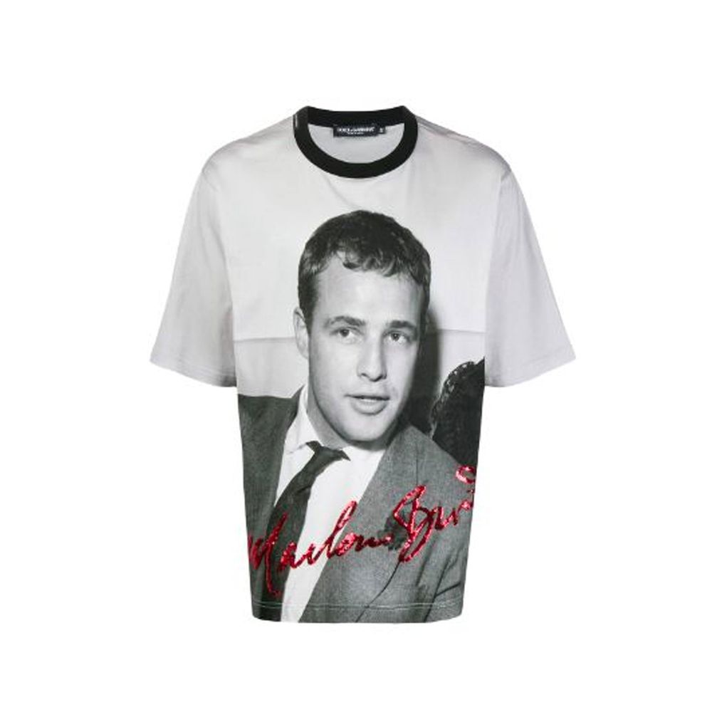 

Футболка Марлона Брандо Dolce & Gabbana, черный