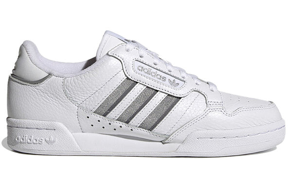 Кроссовки континентальные 80 полосок Adidas, белый — фото 2