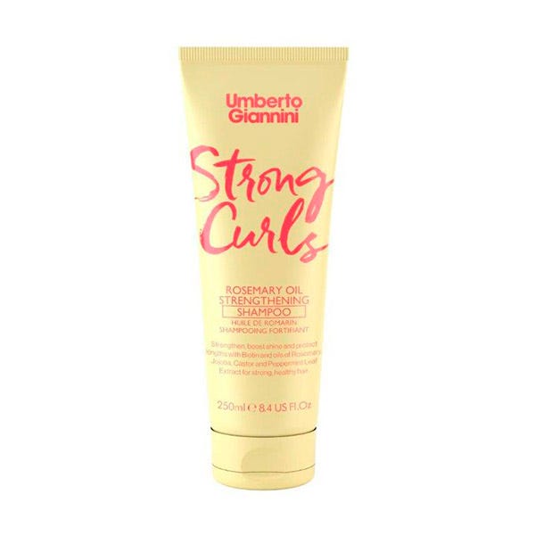 

Укрепляющий шампунь с маслом розмарина UMBERTO GIANNINI Strong Curls, 250 мл