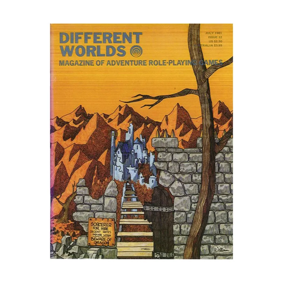

Журнал #12 "Berserkers, Meaningful Names for Characters", Different Worlds Magazine