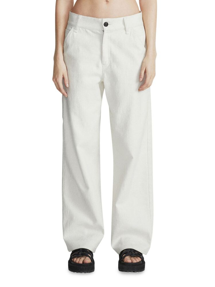

Твидовые брюки Sid Carpenter Rag & Bone, цвет Ecru