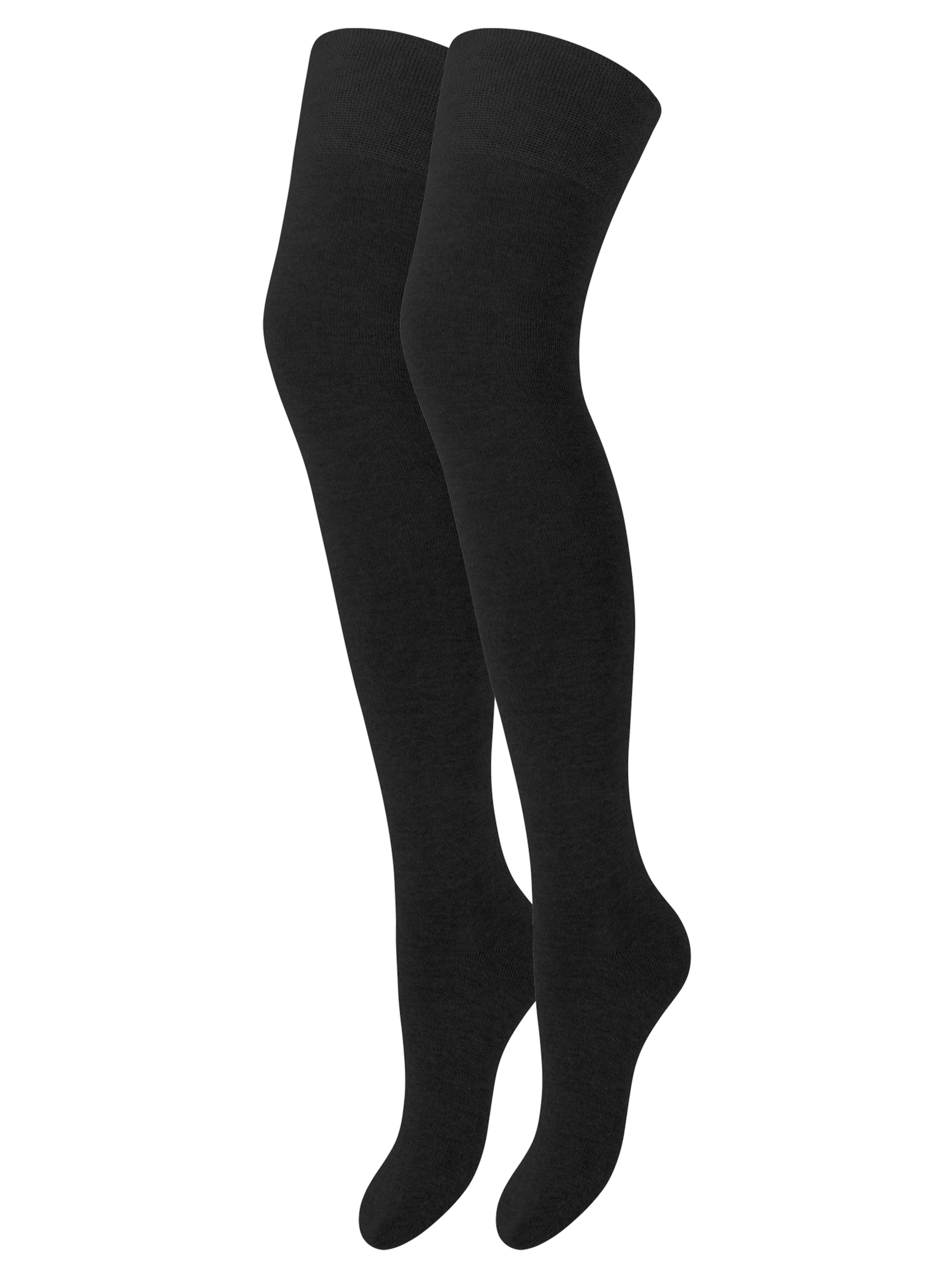 

Yenita Носочки Over the Knee в черном цвете