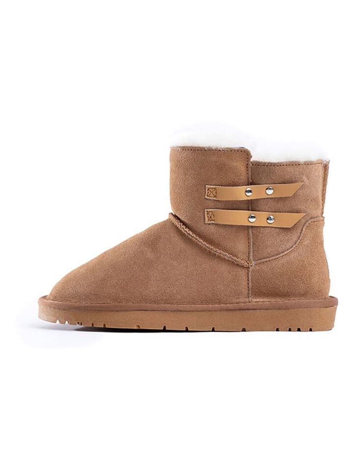 Сапоги NICEBAY Leder-Winterboots Brahms, коричневый
