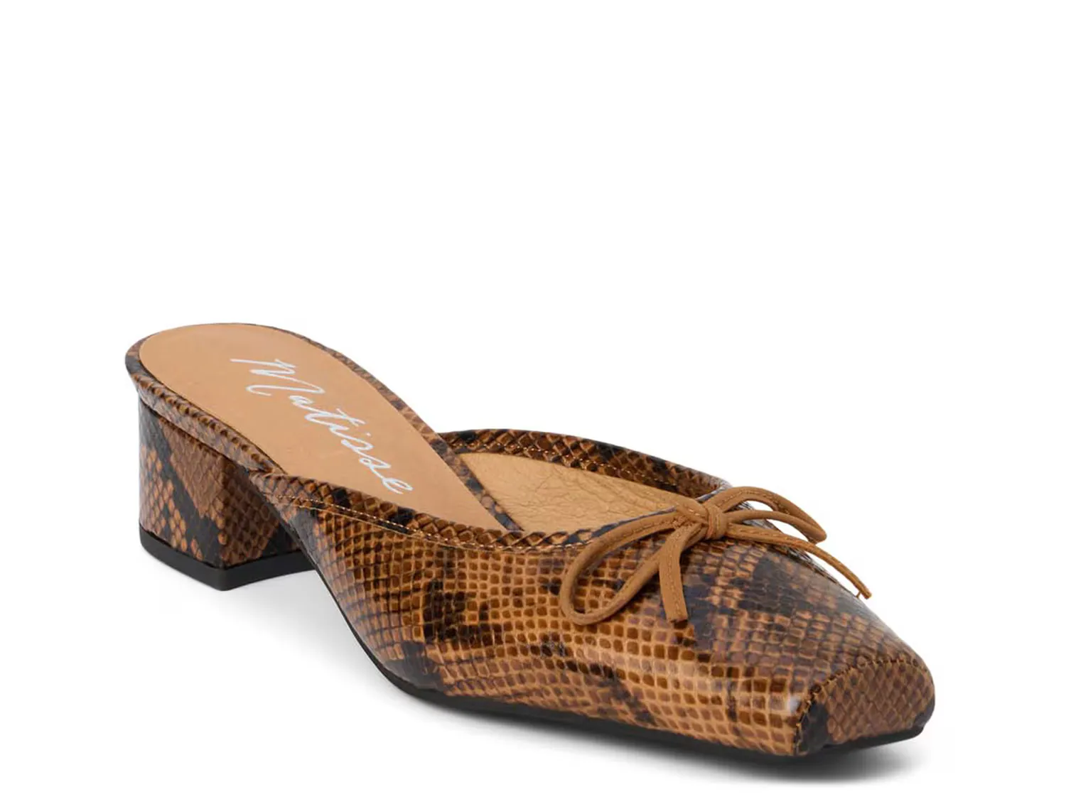 

Туфли Basilio Pump Matisse, цвет brown_blacksnakeprint