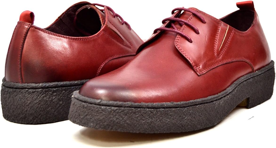 

Оригинальные кожаные туфли Playboy с низким вырезом British Collection, бордовый