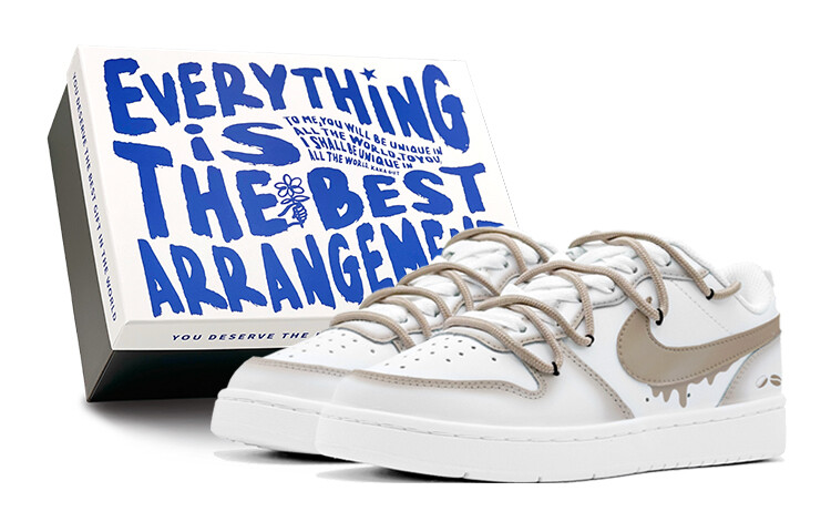

Женская обувь для скейтбординга Nike, White/Brown