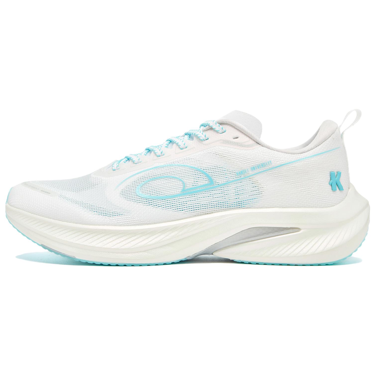 

QIAODAN Кроссовки Feisu 3.0 с амортизацией, износостойкие, низкие, повседневные, мужские, Jordan, белые, Angel Blue