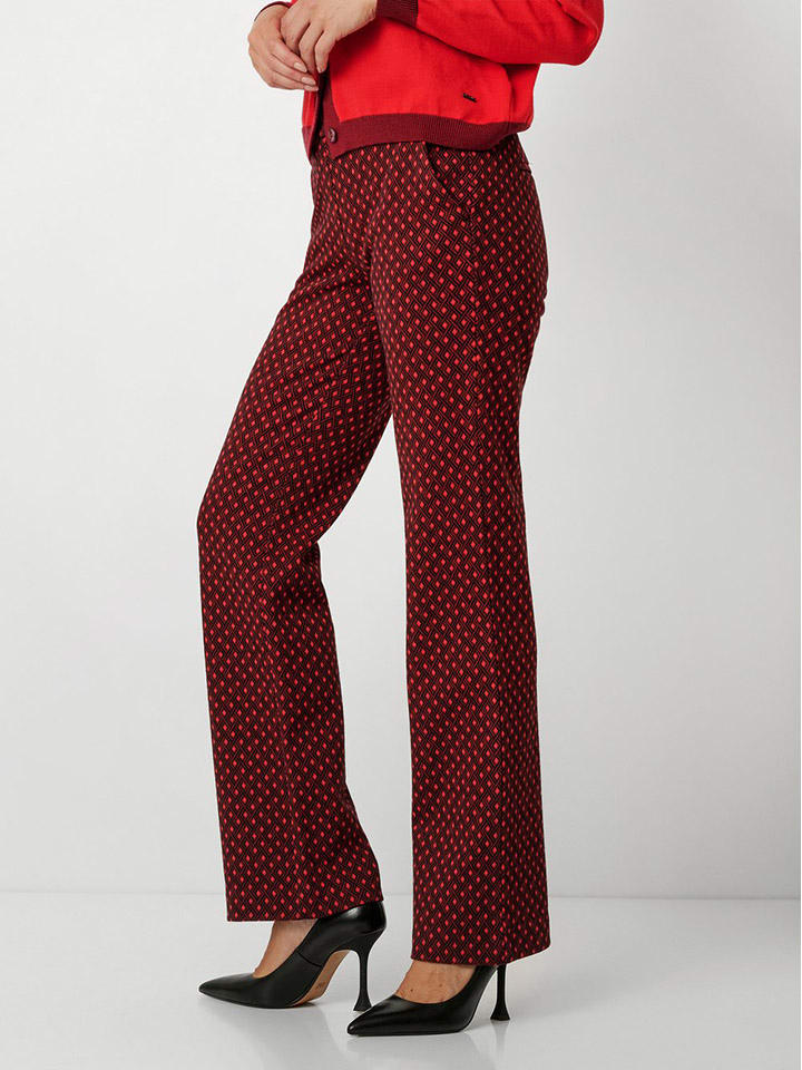 

Toni Брюки "Дженни" красно-черного цвета