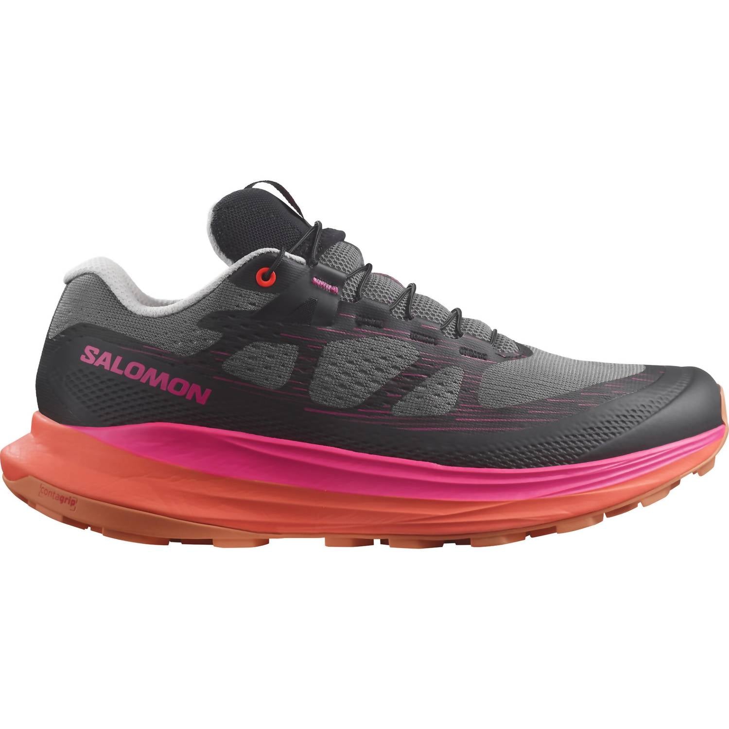 Женские кроссовки Ultra Glide 2 в цвете «сливовый котенок/черный/розовое сияние» SALOMON