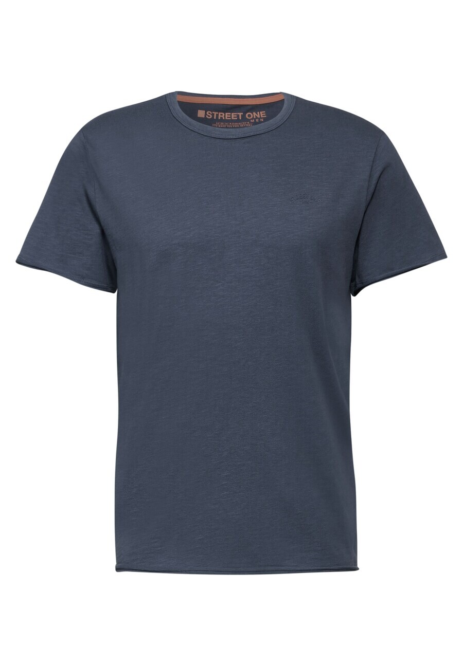 

Классическая футболка Street One MEN Shirt, ночной синий