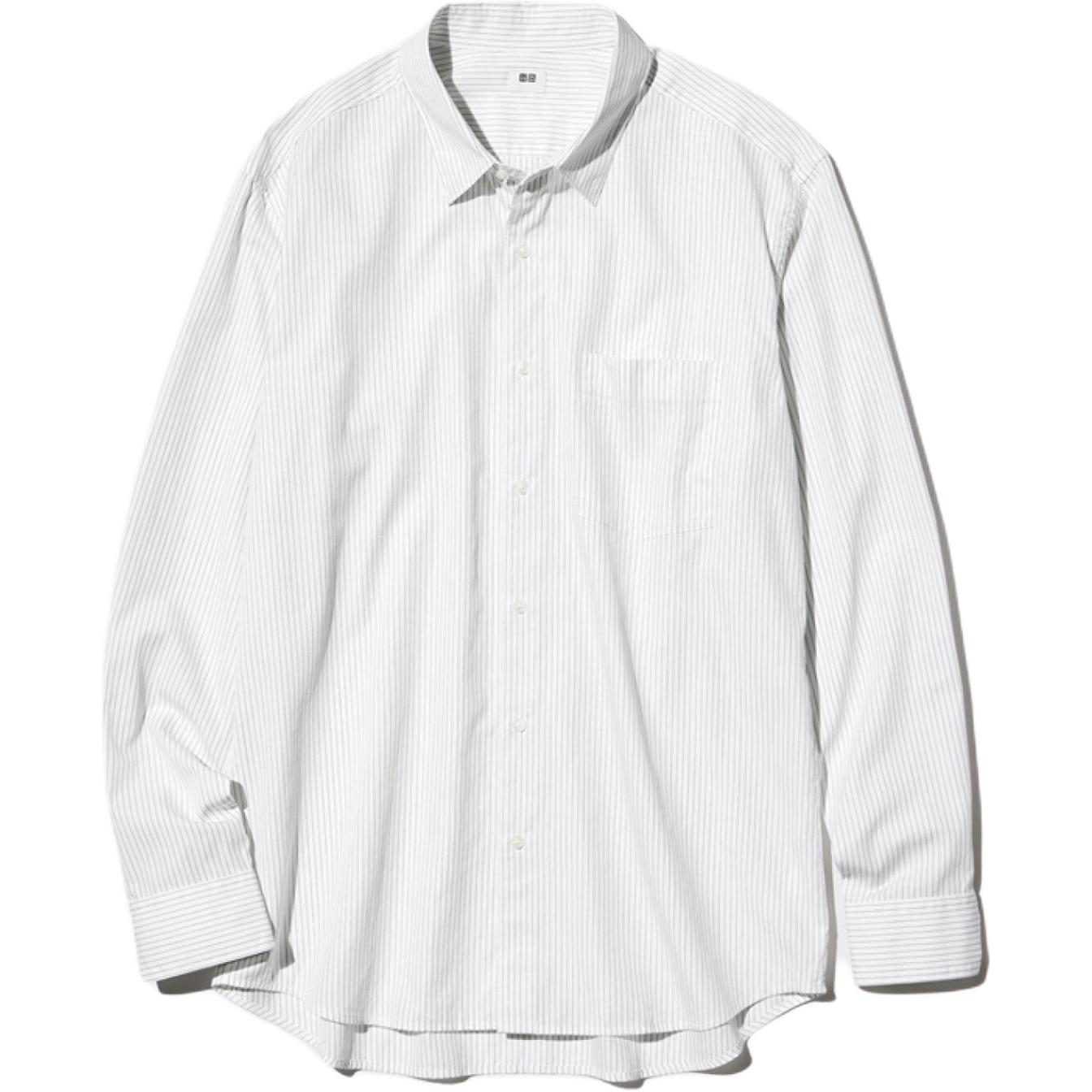 

Uniqlo Рубашки унисекс, цвет слоновой кости, умеренный оттенок