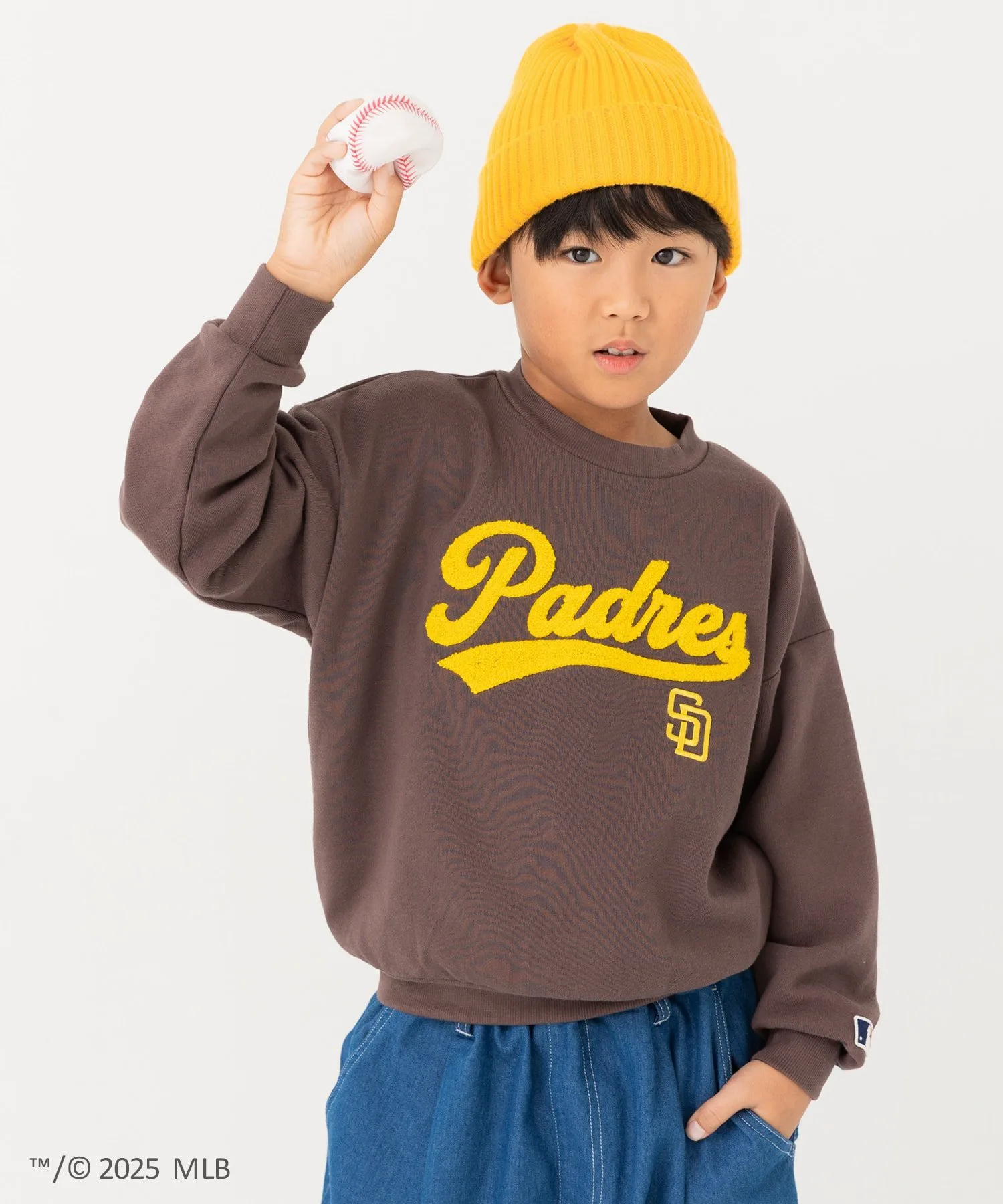 Флисовая толстовка Mlb, Padres/Brown — фото 4