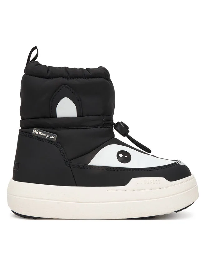 Moon Boot Снегоступы MB Jr Park Tube Mid Animal WP 80D3440100 S, черный