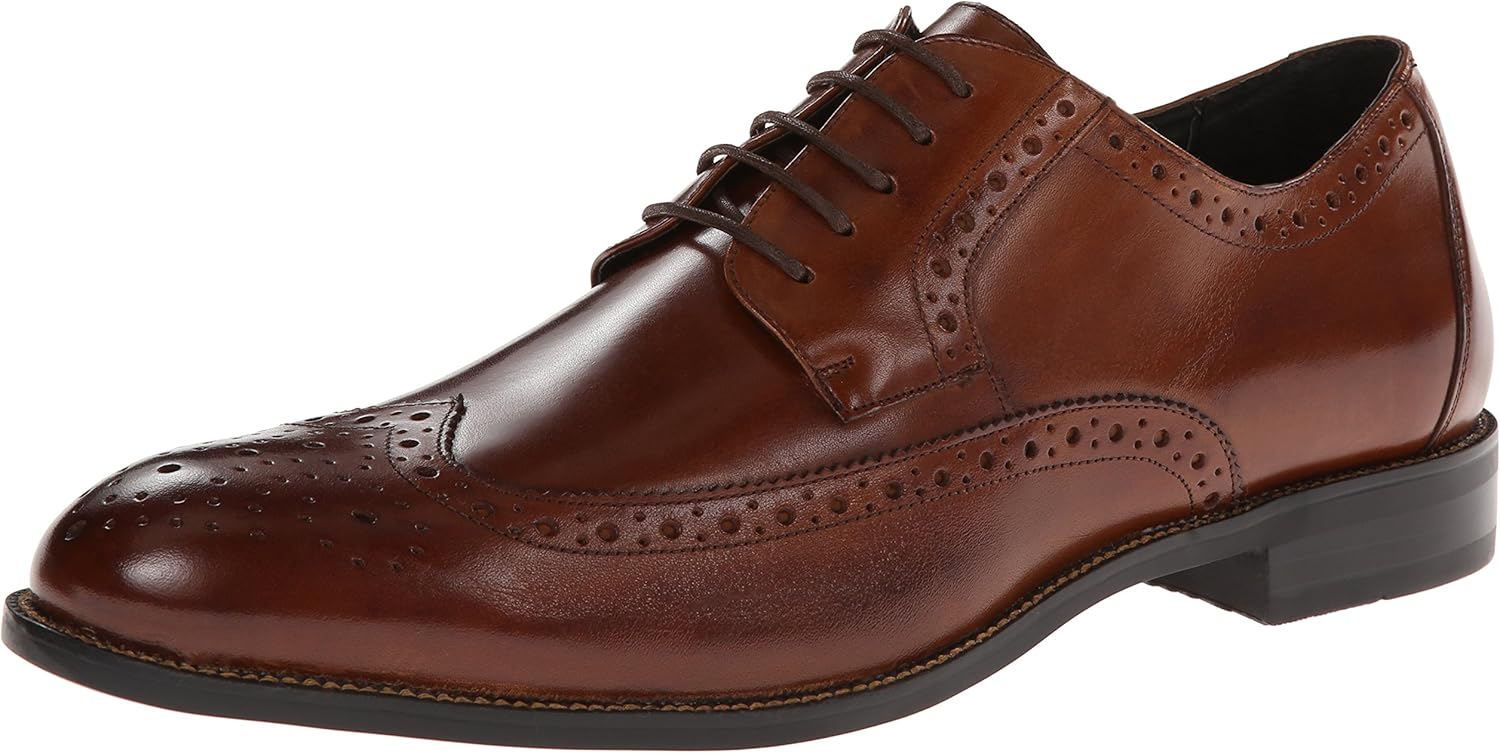 

Мужские оксфорды STACY ADAMS Garrison Wingtip, Cognac