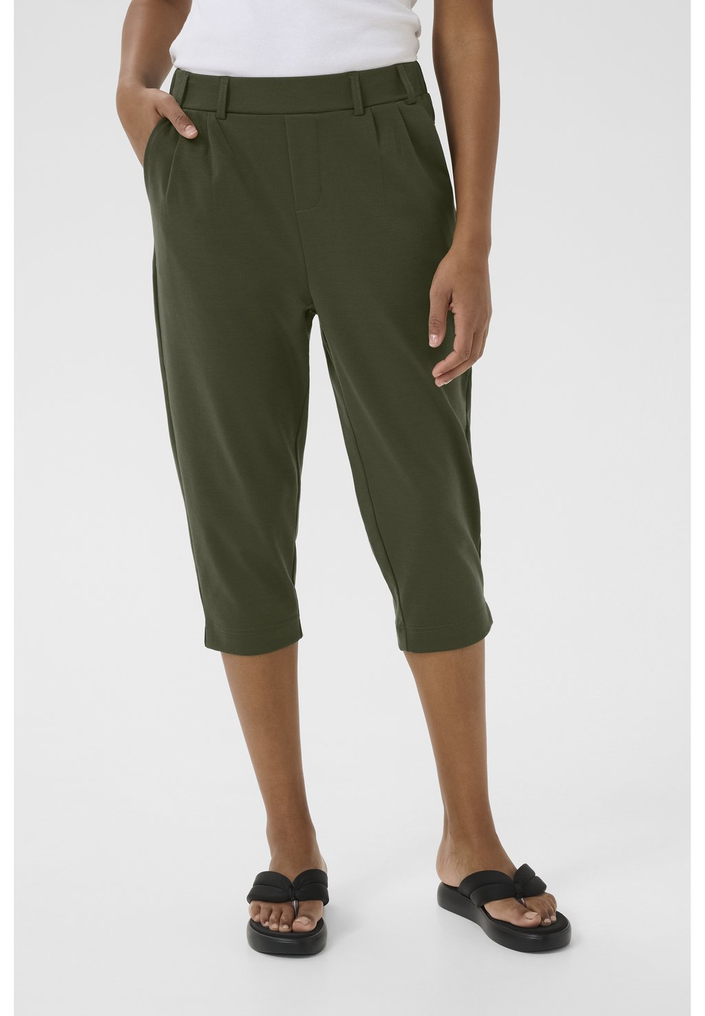 

Шорты KAJENNY CAPRI Kaffe, зеленый